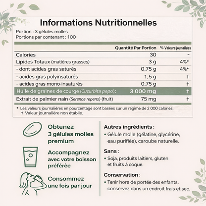 Huile de Pepins de Courge - Luxyro